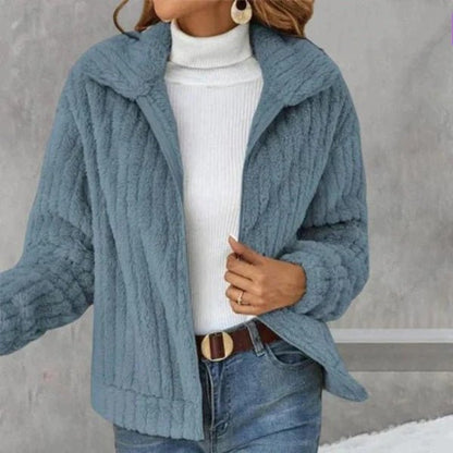 Macy - Casual Plush Cardigan