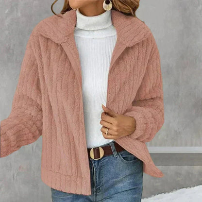 Macy - Casual Plush Cardigan